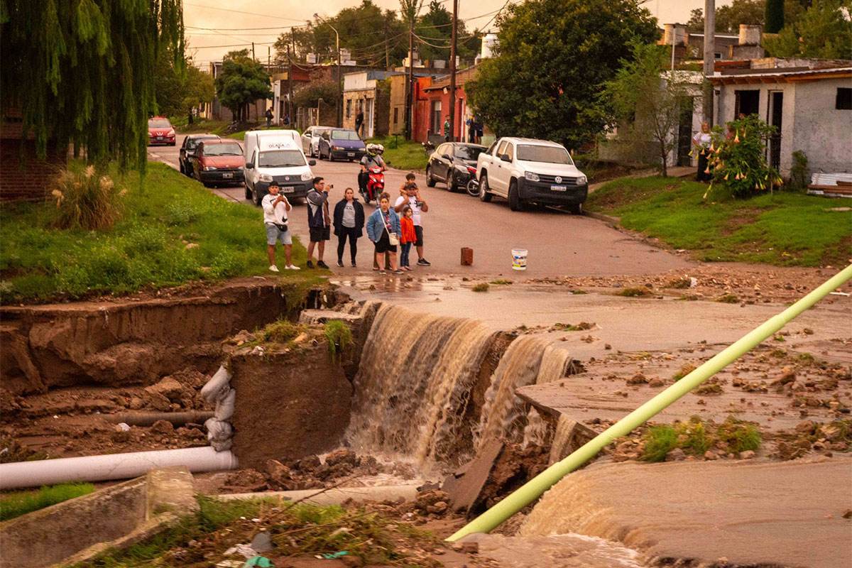 Inundaciones Bahía Blanca zalazar