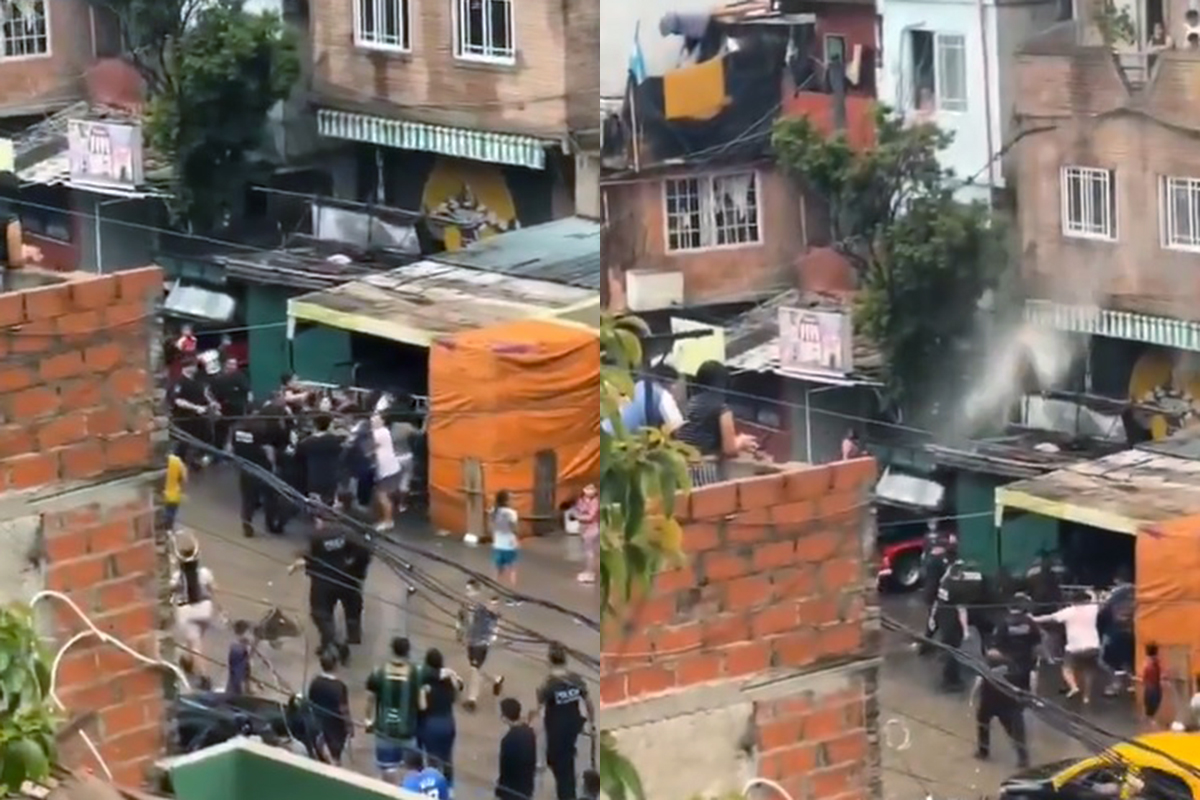 Represión en el corso de la Villa 1-11-14: la primera medida de Horacio Giménez al mando de la Seguridad porteña