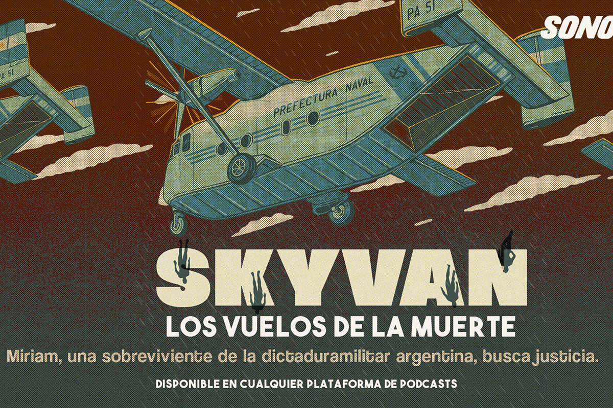 Miriam Lewin protagoniza el podcast Skyvan, los vuelos de la muerte: “Es una suerte de barrera contra el negacionismo”